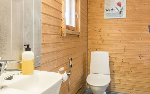 Pikkupöllö: Flooring, Verdieping, Hout, Interieur Ontwerp, Loodgieterswerkinrichting, Toilet, Wastafel, Plafond, Kamer, Huis