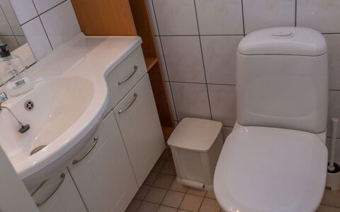 Peiponpesä B: Wc Bril, Badkamer, Wastafel In De Badkamer, Loodgieterswerkinrichting, Wastafel, Toilet, Kraan, Interieur Ontwerp, Flooring, Loodgieter