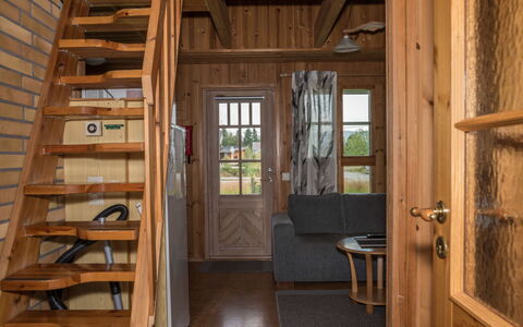 Ylläskarpalo 3 Päätyhuoneisto: Hout, Siding, Dak, Verblijf, Huis, Huis, Deur, Veranda, Garden Gebouwen, Boerderij