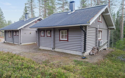 Ylläksen Tunturihonkamaja a 1: Verblijf, Huis, Huis, Garden Gebouwen, Siding, Blokhut, Boerderij, Landgoed, Schuur, Werf