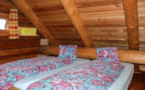 Rustico Cà Dru Lurenz: Bed, Slaapkamer, Kamer, Meubilair, Eigendom, Blokhut, Hout, Laken, Bed Frame, Interieur Ontwerp