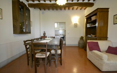 Dining room and living room