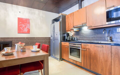 Tahko Spa Junior Suite Orange B6: Boom, Bank, Huis, Verblijf, Meer, Vijver, Woud, Blokhut