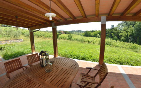 Il Sogno Tra i Vigneti: Eigendom, Veranda, Dek, Onroerend Goed, Gebouw, Huis, Kamer, Huis, Beits, Hardwood