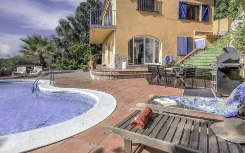 La Teulada: Blauw, Zwembad, Woongebied, Toevlucht, Buitenmeubels, Eco Hotel, Hacienda, Landgoed, Villa, Stoel