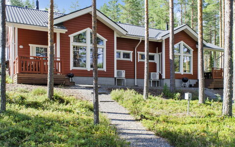 Otsopirtti, Otso: Hout, Verblijf, Blokhut, Woud, Schuur, Garden Gebouwen, Lariks, Bos, Beits