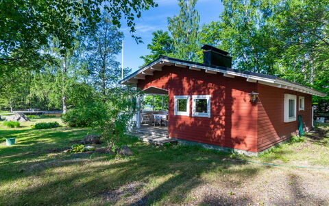 Lampaluodon Punainen Tupa: Hout, Verblijf, Blokhut, Woud, Schuur, Garden Gebouwen, Lariks, Bos, Beits