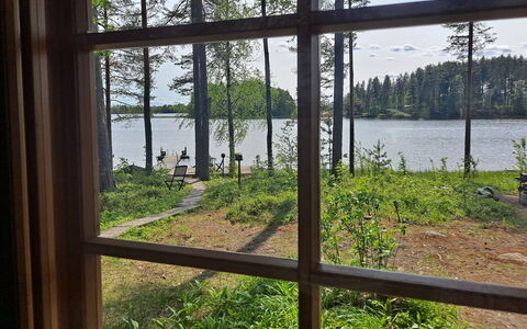 Haapaniemi, Cjoe020: Hout, Verblijf, Blokhut, Woud, Schuur, Garden Gebouwen, Lariks, Bos, Beits