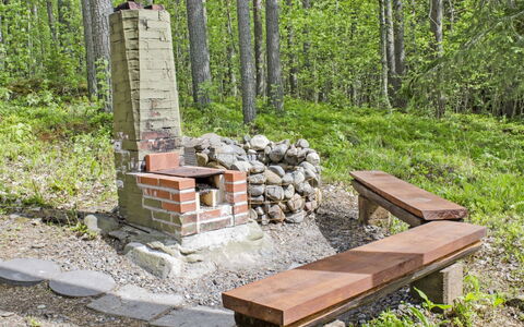 Honkaniemi: Hout, Verblijf, Blokhut, Woud, Schuur, Garden Gebouwen, Lariks, Bos, Beits