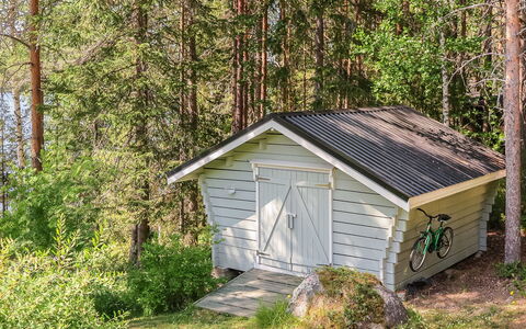 Sipukka: Hout, Verblijf, Blokhut, Woud, Schuur, Garden Gebouwen, Lariks, Bos, Beits