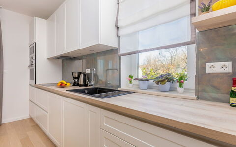 Roko: Cabinetry, Countertop, Eigendom, Gootsteen, Fornuis, Fabriek, Toestel Van De Keuken, Hout, Keuken, Kraan