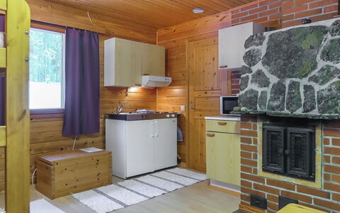 Lemmenliekki 3: Hout, Verblijf, Blokhut, Woud, Schuur, Garden Gebouwen, Lariks, Bos, Beits