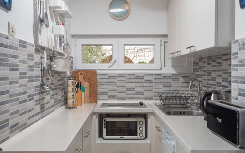 Fister: Countertop, Eigendom, Kamer, Wit, Keuken, Cabinetry, Interieur Ontwerp, Gebouw, Meubilair, Huis