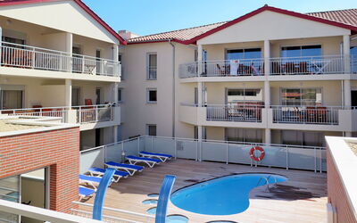 Vieux-Boucau 623 - Vieux-Boucau-Les-Bains, Aquitanië, Frankrijk - Les Sables D'Or Studio 623.1