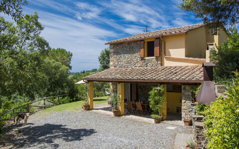 Podere Gabruccino: Fabriek, Lucht, Gebouw, Wolk, Eigendom, Venster, Boom, Huis, Schaduw, Land Lot