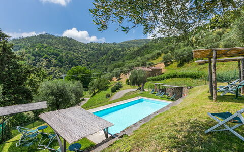 Pescia 626: Water, Lucht, Fabriek, Eigendom, Wolk, Zwembad, Groen, Natuurlijk Landschap, Azure, Gebouw