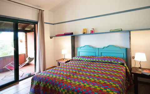 Guardistallo 639: Slaapkamer, Bed, Kamer, Meubilair, Laken, Eigendom, Bed Frame, Bedding, Interieur Ontwerp, Gebouw