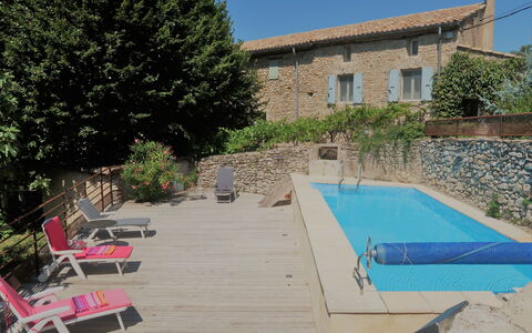 Chaud'Abri: Eigendom, Zwembad, Huis, Onroerend Goed, Gebouw, Backyard, Werf, Woongebied, Vakantie, Huis