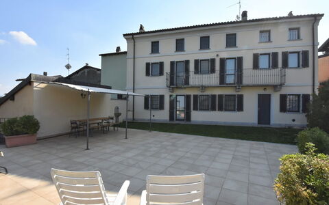 La Corte Bricca (Casa Padronale): Eigendom, Gebouw, Huis, Appartement, Onroerend Goed, Huis, Facade, Kamer, Landgoed, Binnenplaats