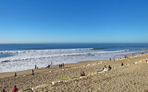 Lacanau 300: Strand, Zwemwater, Kust, Natuurlijke Omgeving, Kust, Zee, Kust En Oceanic Landvormen, Golf, Zand, Zomer