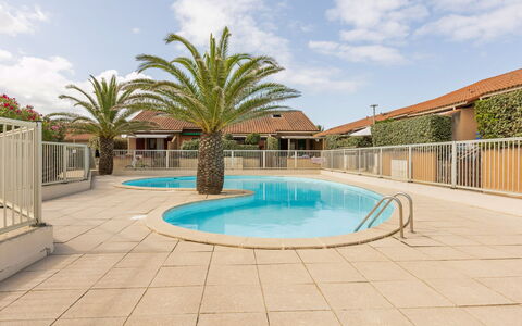 Capbreton 190: Woongebied, Zwembad, Toevlucht, Schaduw, Buitenmeubels, Hacienda, Eco Hotel, Villa, Hotel