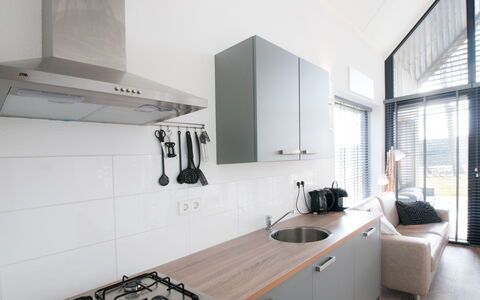 Oesterdam Resort: Eigendom, Kamer, Interieur Ontwerp, Countertop, Gebouw, Huis, Meubilair, Keuken, Architectuur, Cabinetry