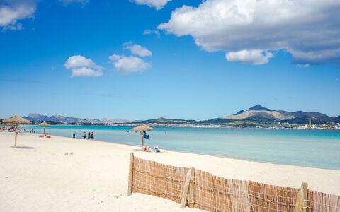 Los Girasoles: Zwemwater, Lucht, Strand, Blauw, Zee, Oceaan, Vakantie, Wolk, Kust, Azure