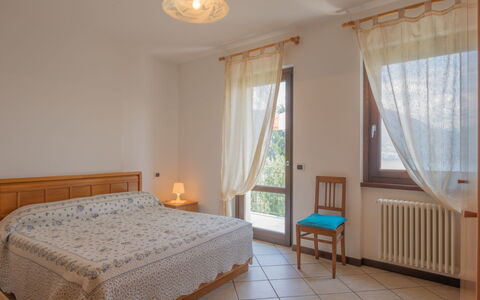 Casa Bel Sit: Slaapkamer, Bed, Meubilair, Kamer, Eigendom, Verdieping, Bed Frame, Laken, Matras, Interieur Ontwerp