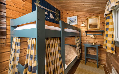 Fjellro: Hout, Interieur Ontwerp, Meubilair, Plafond, Slaapkamer, Beits, Verdieping, Huis, Stapelbed, Bed