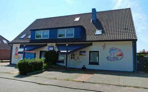 Norddeich 335: Lucht, Wolk, Venster, Fabriek, Deur, Gebouw, Facade, Verblijf, Huis, Dak