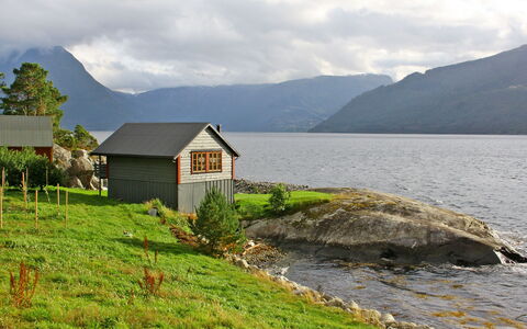 Hardangerrorbu: Wolk, Water, Lucht, Berg, Fabriek, Ecoregio, Groen, Natuurlijk Landschap, Hoogland, Hout