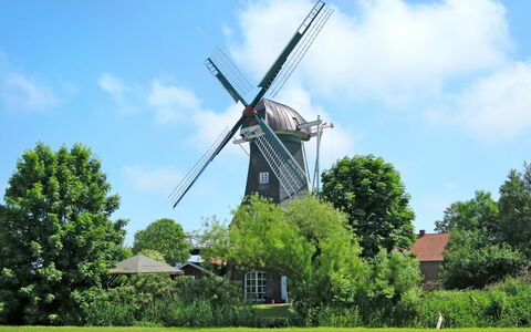 Sielmühle: Lucht, Wolk, Fabriek, Boom, Natuurlijke Omgeving, Natuurlijk Landschap, Venster
