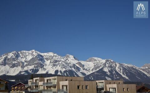 Schladming 40: Lucht, Sneeuw, Berg, Gebouw, Helling, Natuurlijk Landschap, Landschap, Glacial Landform, Huis, Heuvel