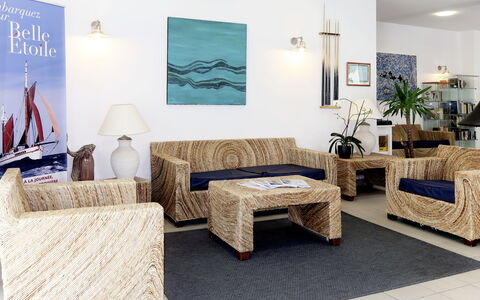 Crozon-Morgat 642: Fabriek, Eigendom, Tafel, Fotolijst, Azure, Comfort, Kamerplant, Bankstel, Woonkamer, Bloempot