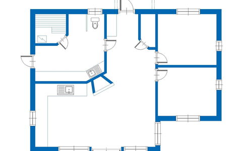 Kotiranta: Gras, Huis, Verblijf, Land Lot, Huis, Landgoed, Gazon, Siding, Boerderij, Veranda