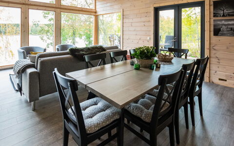 Villa Kurki: Hout, Verblijf, Blokhut, Woud, Schuur, Garden Gebouwen, Lariks, Bos, Beits