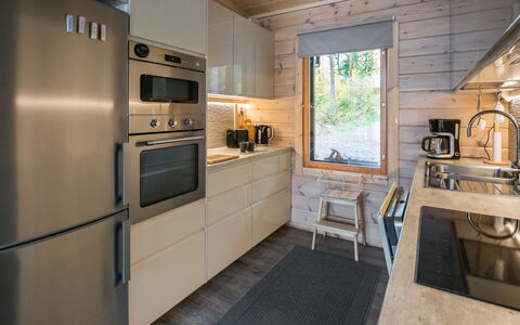 Villa Kurki: Hout, Verblijf, Blokhut, Woud, Schuur, Garden Gebouwen, Lariks, Bos, Beits