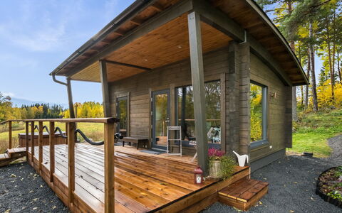 Villa Kurki: Hout, Verblijf, Blokhut, Woud, Schuur, Garden Gebouwen, Lariks, Bos, Beits