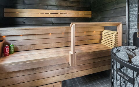 Villa Kurki: Hout, Verblijf, Blokhut, Woud, Schuur, Garden Gebouwen, Lariks, Bos, Beits