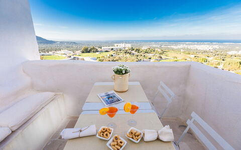 Vista Mare Da Zio Piero: Eigendom, Kamer, Lucht, Vakantie, Tafel, Restaurant, Zomer, Interieur Ontwerp, Landschap, Oceaan