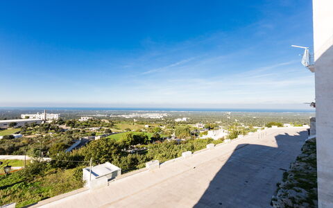 Vista Mare Da Zio Piero: Lucht, Eigendom, Zee, Horizon, Dag, Onroerend Goed, Oceaan, Kust, Vakantie, Strand
