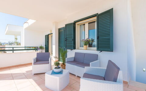 Appartamento Panorama Sul Mare: Eigendom, Kamer, Gebouw, Interieur Ontwerp, Meubilair, Huis, Onroerend Goed, Woonkamer, Appartement, Verdieping