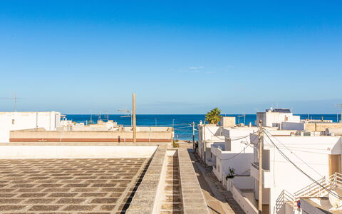 Vista mare dalla terrazza