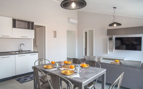 Asfodelo: Eigendom, Gootsteen, Cabinetry, Tafel, Countertop, Wit, Wastafel, Keuken, Fornuis, Verlichting