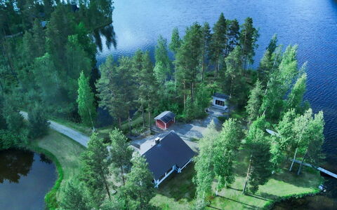 Suvituuli: Boom, Huis, Bank, Verblijf, Huis, Meer, Landelijk Gebied, Woud, Reservoir