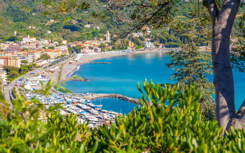 Il Giardino Sul Mare - Levanto: Water, Fabriek, Watervoorraden, Natuurlijk Landschap, Azure, Boom, Zwemwater, Kust En Oceanic Landvormen, Waterloop, Meer