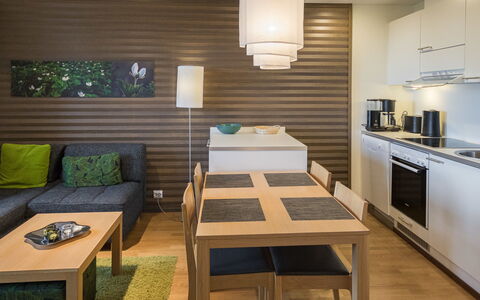 Nordic Chalet 9102: Meubilair, Stoel, Buitenmeubels, Tafel, Hout, Buitentafel, Keuken En Eettafel, Schaduw, Tuin, Paraplu