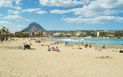 Jávea 734: Lucht, Zwemwater, Strand, Zomer, Kust, Zand, Recreatie, Vakantie, Kust, Vrije Tijd