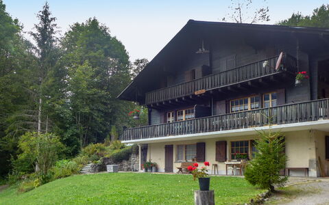 Les Diablerets 600: Huis, Huis, Verblijf, Dak, Landelijk Gebied, Landgoed, Veranda, Boerderij, Gazon, Tuin