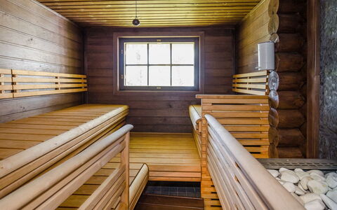 Villa Leinola 2: Hout, Verblijf, Blokhut, Woud, Schuur, Garden Gebouwen, Lariks, Bos, Beits
